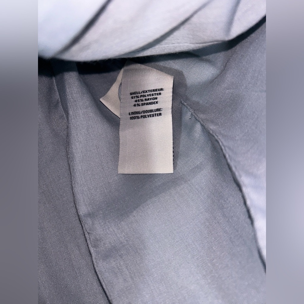 bagatelle Powder Blue Sleeveless Tailored Blazer Vest - Picture 7 of 7